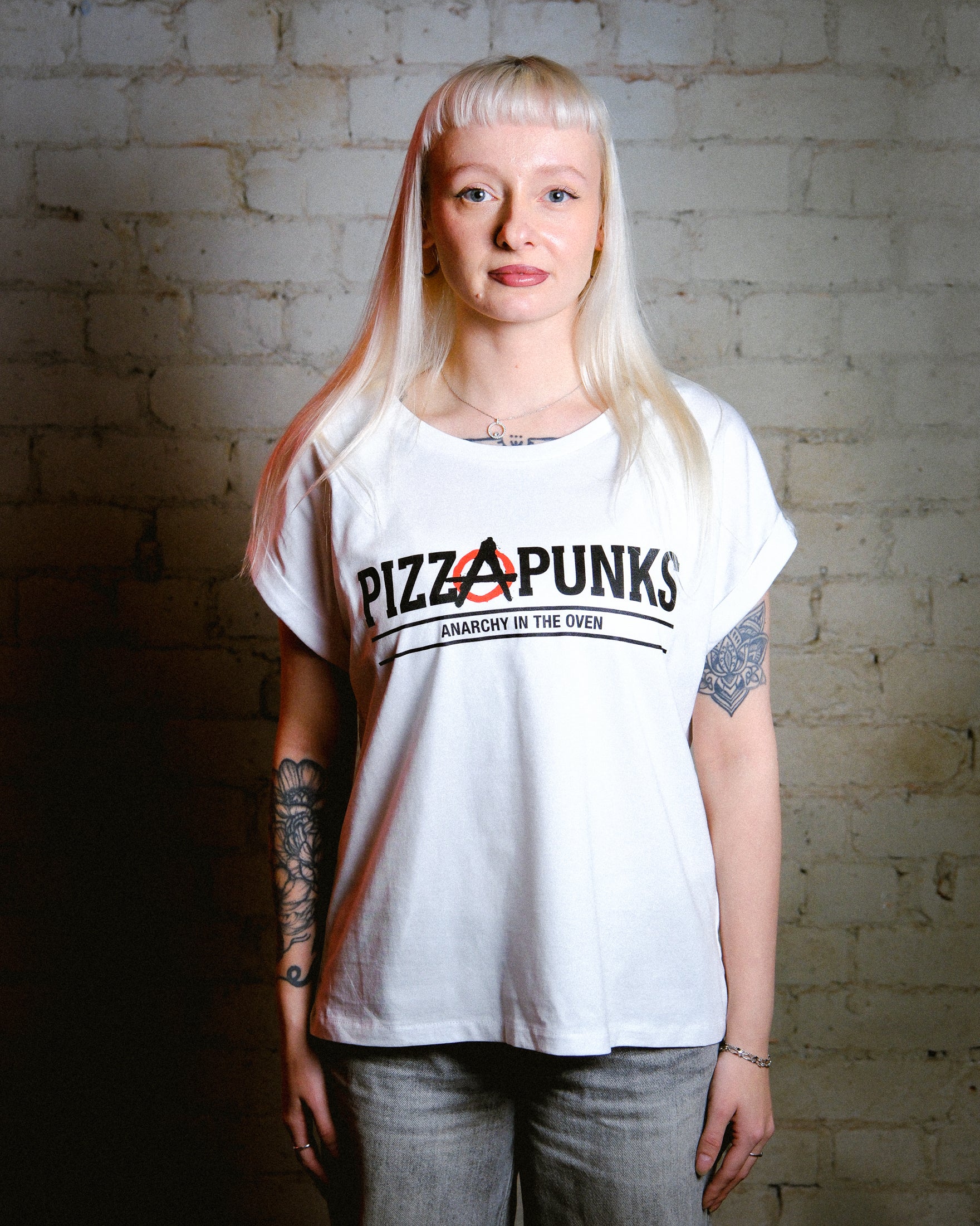 Women's Short Rolled Sleeved T-shirt OG Design
