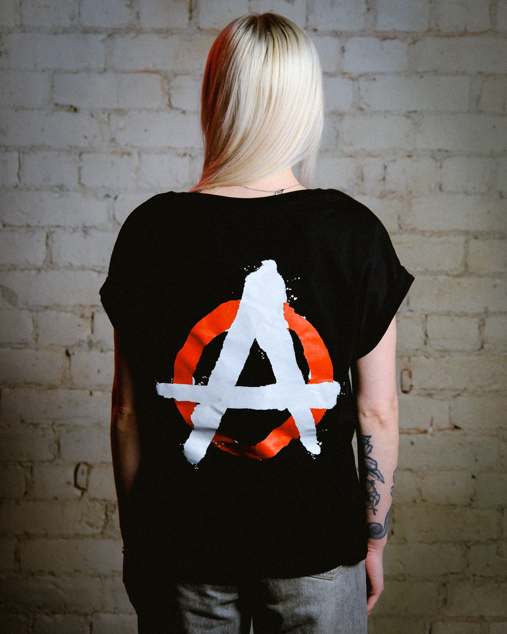Women's Short Rolled Sleeved T-shirt OG Design