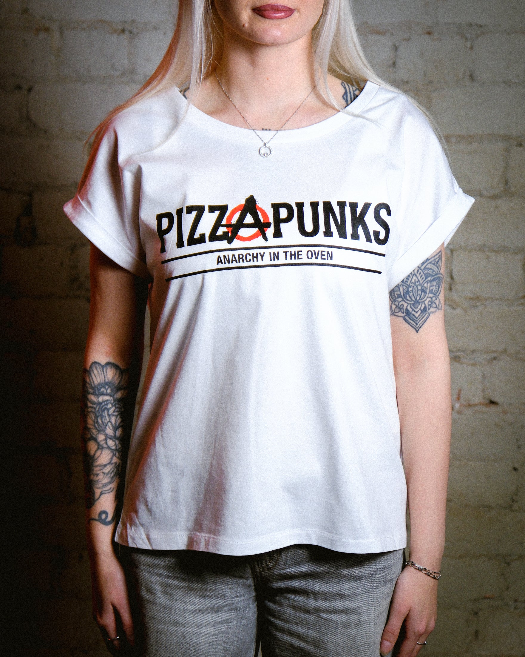 Women's Short Rolled Sleeved T-shirt OG Design
